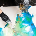 Мастер-класс «Жидкий акрил»