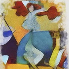 Мастер-класс «Абстракция на холсте» в AUTOGRAPH