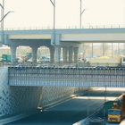 Первая в Ташкенте трехуровневая транспортная развязка